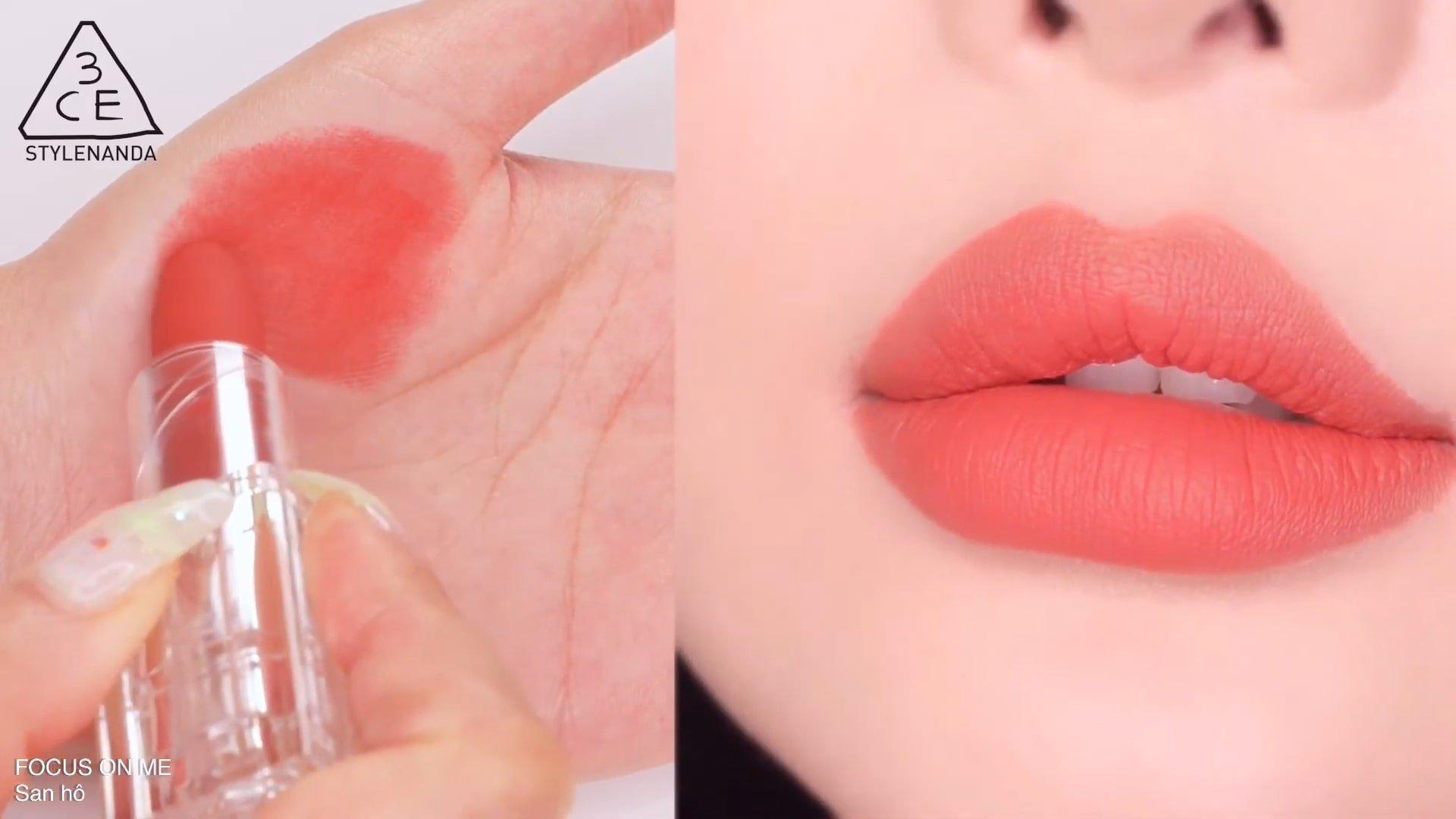 Review son 3CE Soft Matte Lipstick Clear Layer Edition