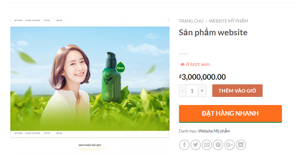 Cách hiển thị lượt xem của sản phẩm theme Flatsome không dùng plugin