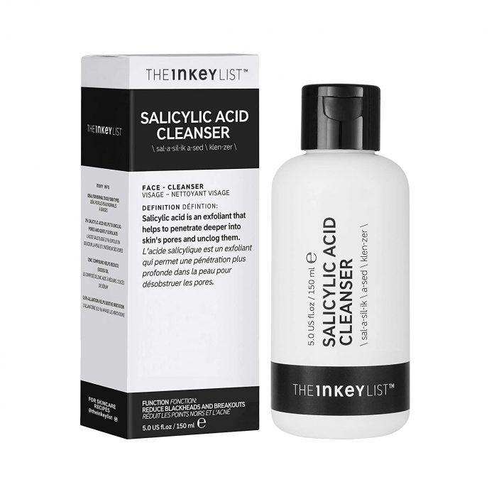 Sữa rửa mặt trị mụn The Inkey List Salicylic Acid Cleanser