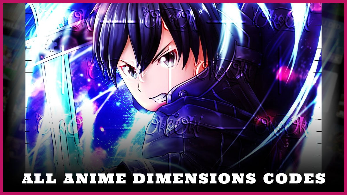 Anime Dimensions Simulator Codes Roblox March 2022