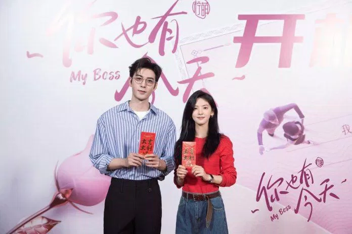 Trần Tinh Húc và Chương Nhược Nam nên duyên trong phim mới – một sự kết hợp đáng mong chờ trong năm 2024 Trần Tinh Húc và Chương Nhược Nam trong buổi khai máy phim Anh Cũng Có Ngày Hôm Nay (nguồn: internet)