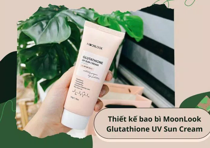 Review kem chống nắng MoonLook Glutathione UV Sun Cream có tốt không? bà bầu dùng được không? (Ảnh: Internet)