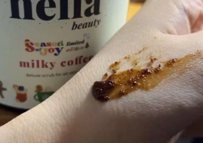 Review tẩy tế bào chết Hella Beauty Milky Coffee có thật sự tốt như quảng cáo? (Ảnh: Internet).