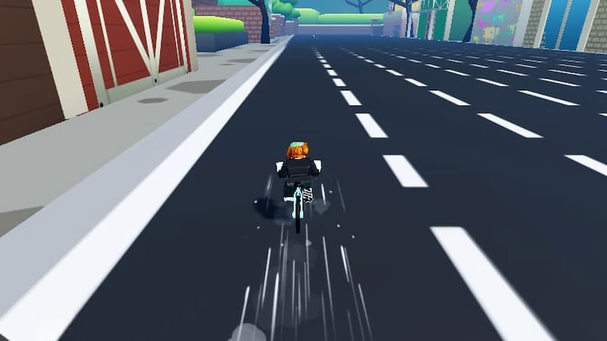 Roblox Bike Race Simulator Racing On A Track
