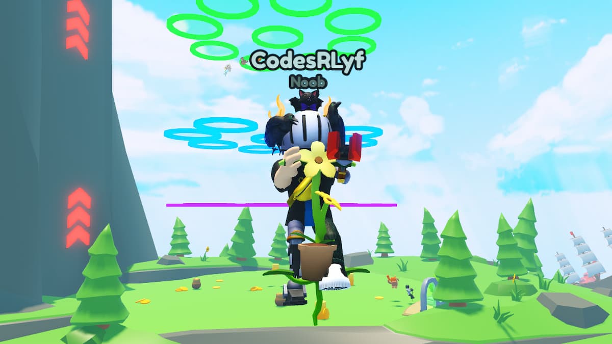 Roblox Pogo Simulator 2 Avatar Wearing Silver Helmet Falling Through The Air While On A Flower Pot Pogo Sticl